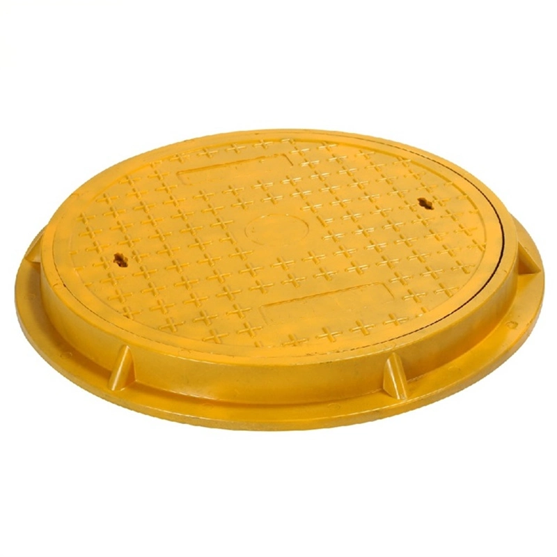 Customized Sewage Rainwater Round Square Waterproof Composite Resin GRP Manhole Cover