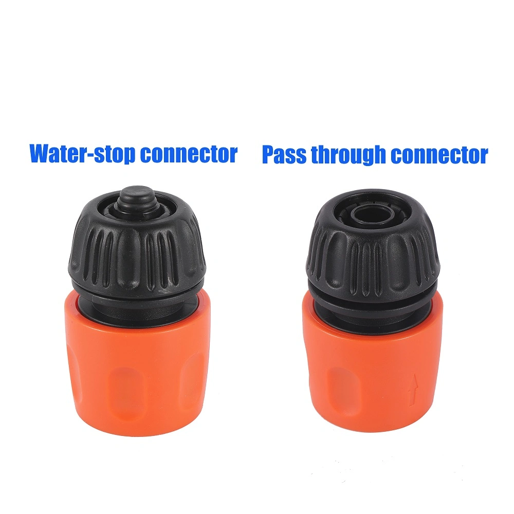 Quick Water Connector 1/2 Inch Pipe Quick Joint Waterstop Connector Garden Irrigation Car Washing 16mm Hose Adapter