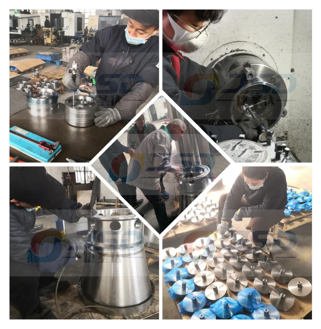 Welding and Machining Lathing Stainless Steel Flanged Reducer Pipe Fittings