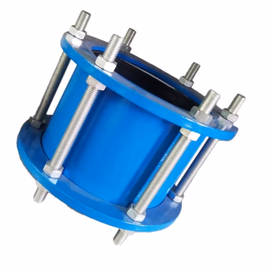 Di 파이프용 홈이 있는 에폭시 수지, HDPE, PVC, PE가 있는 연성 주철로 제작된 퀵 어댑터